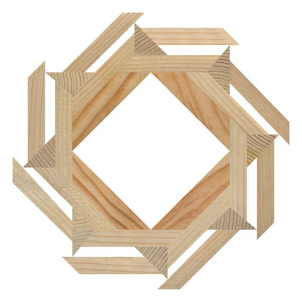 木制婚纱 由不同的木料 木地板 刨花板的组合制成的图案 — 图库照片