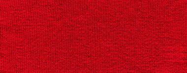 Yünden desenli kumaş. El yapımı kumaş, kırmızı yün arkaplan dokusu