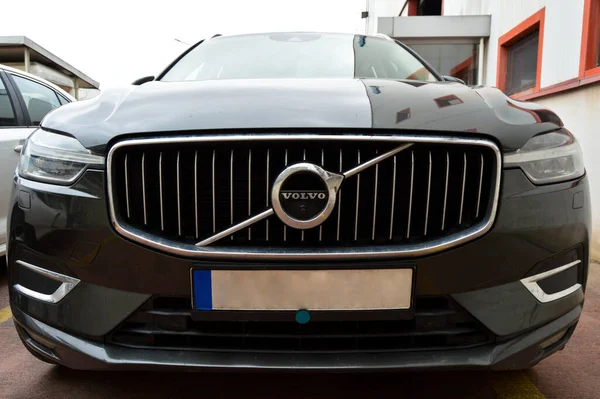 Volvo Chrome Metal Logo Luksusowy Samochód Stambule Maja 2023 Istanbul — Zdjęcie stockowe