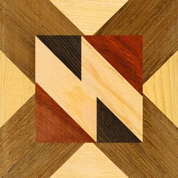 Holzintarsien Muster Aus Der Kombination Verschiedener Kiefernhölzer Holzboden Parkett Schneidebrett — Stockfoto