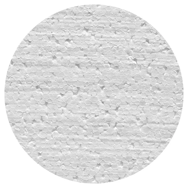 Branco Isopor Fundo Textura Closeup Detalhe Espuma Escura Plástico — Fotografia de Stock