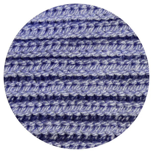 Шаблон Ткани Шерсти Ткань Ручной Работы Синяя Шерсть Фон Текстуры — стоковое фото