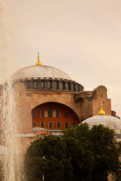 Hagia Sophia Museum Historical Basilica Mosque Istanbul Built Byzantine Emperor — Stock Photo, Image
