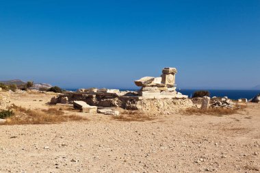 Anadolu 'nun en eski antik kentlerinden biri olan Knidos' taki bir kilise veya tapınağın yıkılması, 26 Haziran 2023