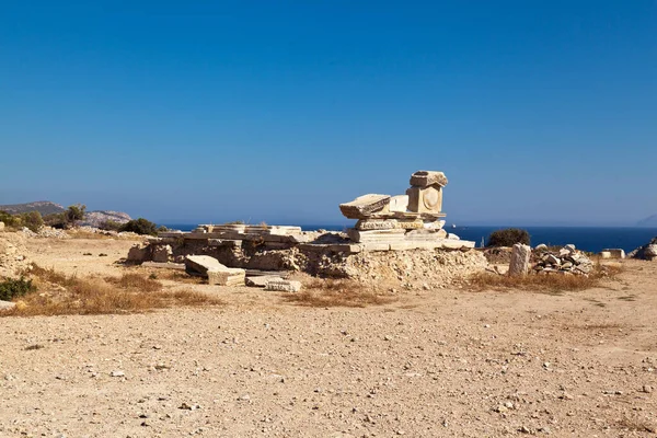Anadolu 'nun en eski antik kentlerinden biri olan Knidos' taki bir kilise veya tapınağın yıkılması, 26 Haziran 2023