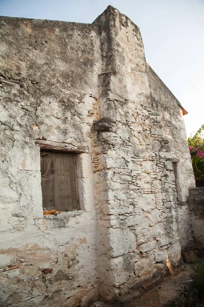 Твердые Ностальгические Каменные Дома Типичные Региона Старая Датка Турция Old — стоковое фото