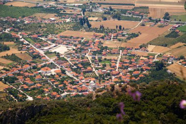 30 Haziran 2023 'te Türkiye' nin Mugla ilinde yer alan Gokova Körfezi 'nin yukarıdan görüntüsü