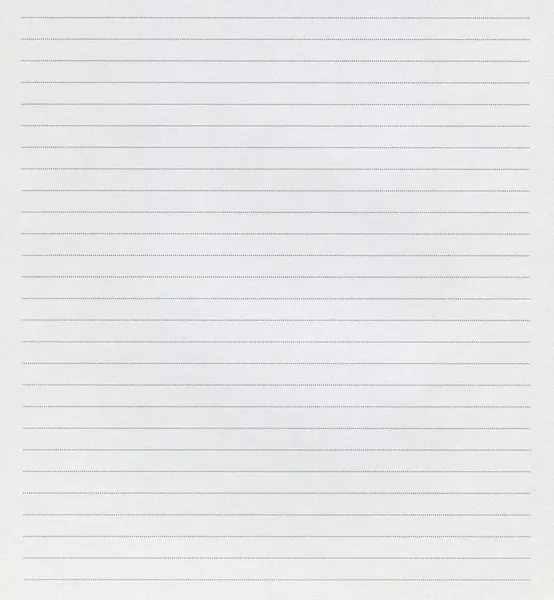 Straight line clean white blank note paper