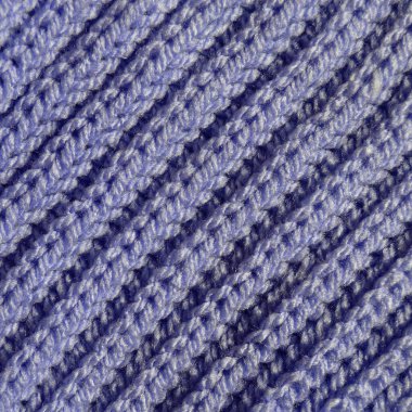 Yünden desenli kumaş. El yapımı kumaş mavi yün arkaplan dokusu