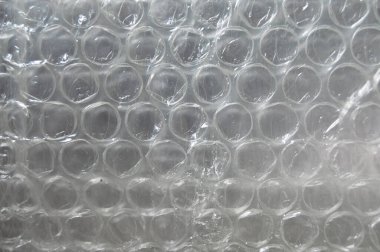 Plastik hava kabarcığı koruma folyo ambalaj dokusu, hava kabarcığı dokusu