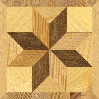 Ahşap kestane, farklı çam ve ceviz ağaçları, ahşap zemin, parke, kesme tahtası kombinasyonlarından oluşan desenler.
