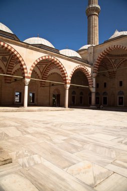 İslam mimarisi, Osmanlı İmparatorluğu döneminden kalma bir caminin giriş kapısı, 09 Ağustos 2019 Türkiye Edirne Selimiye