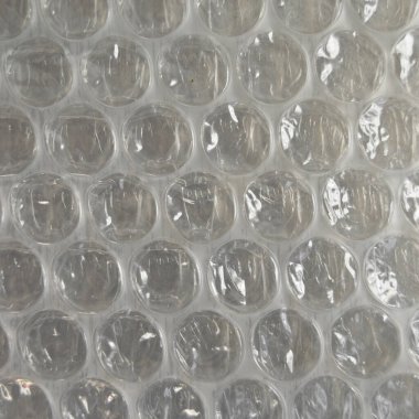 Plastik hava kabarcığı koruma folyo ambalaj dokusu, hava kabarcığı dokusu