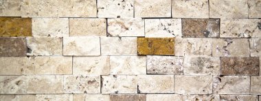 Dikdörtgen kesim mermer duvar dokusu arka plan olabilir, fayanssız dizilmiş