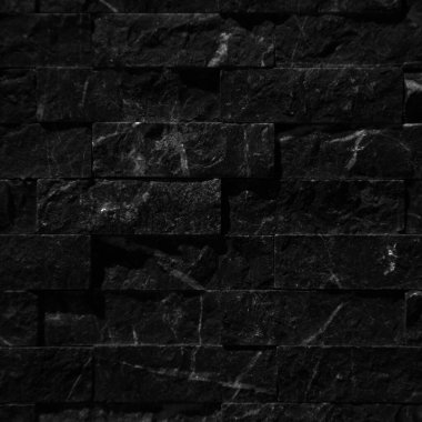 Dikdörtgensel kesim siyah beyaz gri organik mermer duvar dokusu arkaplan olabilir, fayanssız dizilmiş