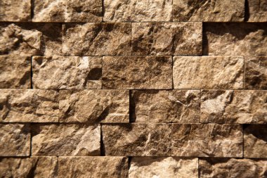 Dikdörtgen biçimli bej organik mermer duvar dokusu olabilir, fayanssız dizilmiş olabilir