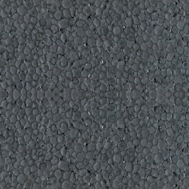 Grey styrofoam background texture closeup detail, dark foam plastic