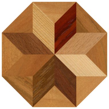 Ahşap kestane, farklı çam ve ceviz ağaçları, ahşap zemin, parke, kesme tahtası kombinasyonlarından oluşan desenler.