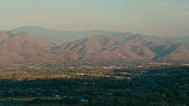 Timelapse of mountains in Pai, Chiang Mai province, Thailand. High quality footage