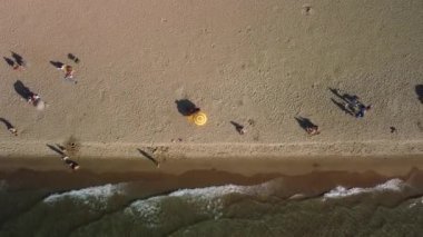 Seyahat yerleri, deniz, kum, sahil, Kusadasi Türkiye. Yüksek kalite 4k görüntü