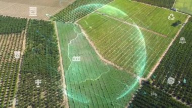 Çevre teknolojisi konsepti. Sürdürülebilir kalkınma hedefleri. SDG 'ler. Yüksek kalite 4k görüntü