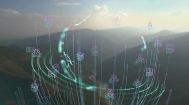 Environment protection concept. Renewable energy. Sustainable development goals. . High quality 4k footage
