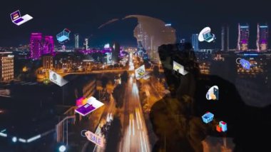 Çevrimiçi perakende satış metodunun Omni kanalı teknolojisi. Sosyal medya platformunda çok kanallı pazarlama internet ödeme kanalı, çevrimiçi perakende alışveriş ve her türlü dijital uygulama hizmeti sunmaktadır.