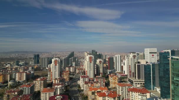 Aerial View Capital Turkey Ankara February 2023 Ankara Turkey High — Stock Video