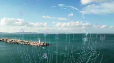 Environment protection concept. Renewable energy. Sustainable development goals. . High quality 4k footage