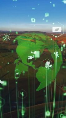 Environment protection concept. Renewable energy. Sustainable development goals. . High quality 4k footage