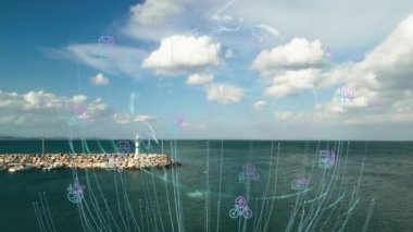 Environment protection concept. Renewable energy. Sustainable development goals. . High quality 4k footage