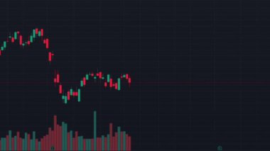 Borsada borsa ve piyasa duvarında fiyat verileri. Değişim ve hacim. Mali endeksleri zamanla inip çıkıyor. Kripto para ve bitcoin BTC kripto ticareti kavramı. Yüksek kalite 4k