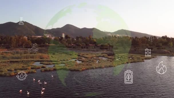 环境技术概念 可持续发展目标 Sdgs 高质量的4K镜头 — 图库视频影像