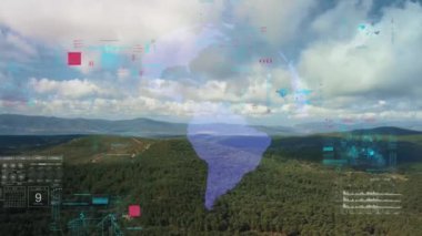Çevre teknolojisi konsepti. Sürdürülebilir kalkınma hedefleri. SDG 'ler. Yüksek kalite 4k görüntü