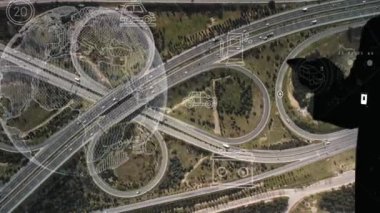Akıllı Araçlar İletişim Ai Lojistik Otomatik Taşıma Aracı IoT GPS Takip Uydu Uydu 5G Akıllı Karayolları Trafik Kavşağı Trafik Veri Üçgenlemesi