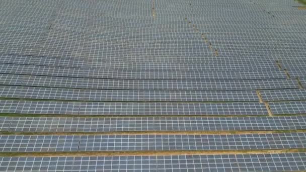 Groene Schone Energie Toekomst Van Zonne Energie Opslag Csp Fotovoltaïsche — Stockvideo