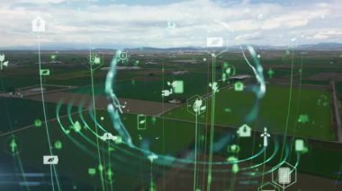 Çevre koruma kavramı. Yenilenebilir enerji. Sürdürülebilir kalkınma hedefleri. Yüksek kalite 4k görüntü