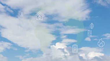 Çevre teknolojisi konsepti. Sürdürülebilir kalkınma hedefleri. SDG 'ler. Yüksek kalite 4k görüntü