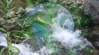 Environment protection concept. Renewable energy. Sustainable development goals. . High quality 4k footage