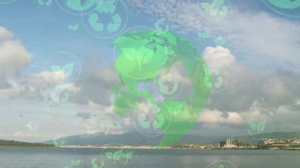 环境保护的概念 可再生能源 可持续发展目标 高质量的4K镜头 — 图库视频影像