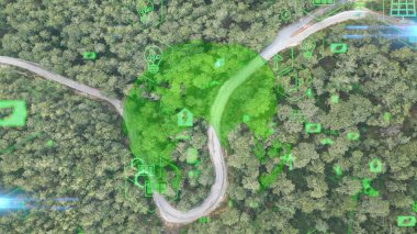 Çevre teknolojisi konsepti. Sürdürülebilir kalkınma hedefleri. SDG 'ler. Yüksek kalite fotoğraf