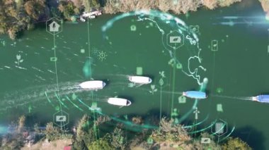 Environment protection concept. Renewable energy. Sustainable development goals. . High quality 4k footage