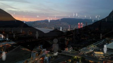 İş ağı konsepti. Takım çalışması. Ortaklık. El sıkışıyoruz. Yüksek kalite