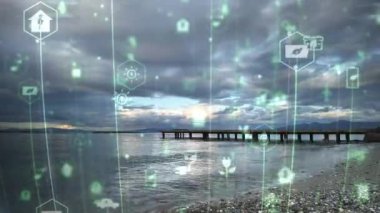 Environment protection concept. Renewable energy. Sustainable development goals. . High quality 4k footage