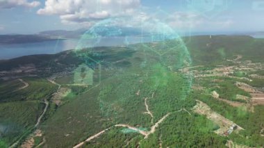 Çevre teknolojisi konsepti. Sürdürülebilir kalkınma hedefleri. SDG 'ler. Yüksek kalite 4k görüntü