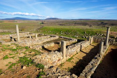 Celtiberian yerleşim birimleri Garray, Soria Eyaleti 'nde, Castilla Leon İspanya' da.