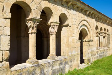 Segovia 'nın Requijada köyündeki Virgen de la Vega Şapeli, İspanya' nın Castilla Leon kasabası.