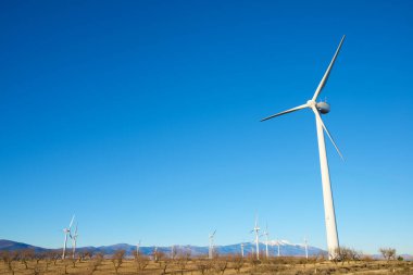 Sürdürülebilir elektrik üretimi için rüzgar türbinleri jeneratörleri