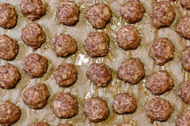 lots of meat balls cooked in owen Sweden december 22 2022