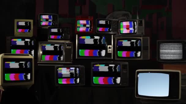 Fifa Dünya Kupası Kupası Kupası Klasik Televizyonlar — Stok video